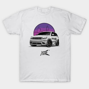 jeep cherokee srt8 white T-Shirt